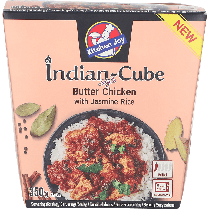 Butter chicken m. jasminris