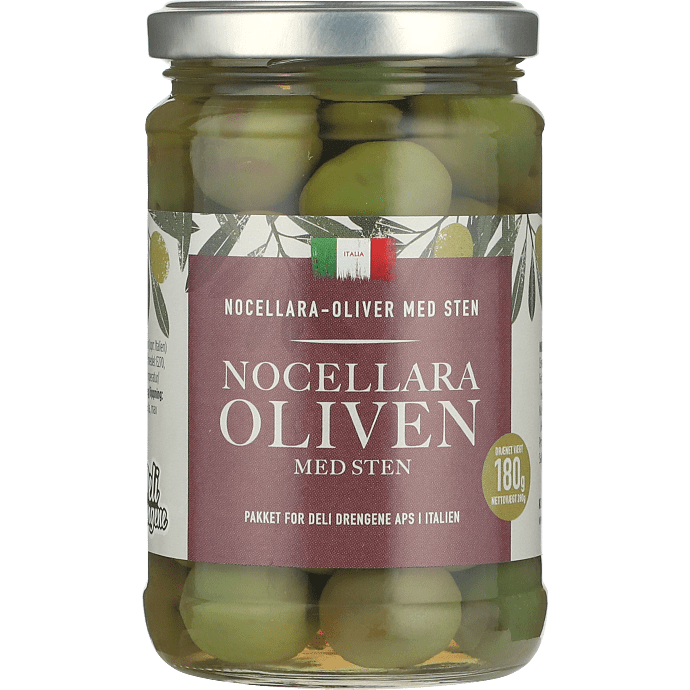 Nocellara oliven m. sten