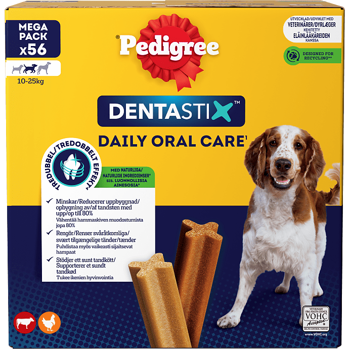 Dentastix tyggestænger medium
