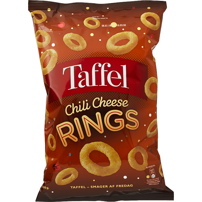 Chips m. chili og ost