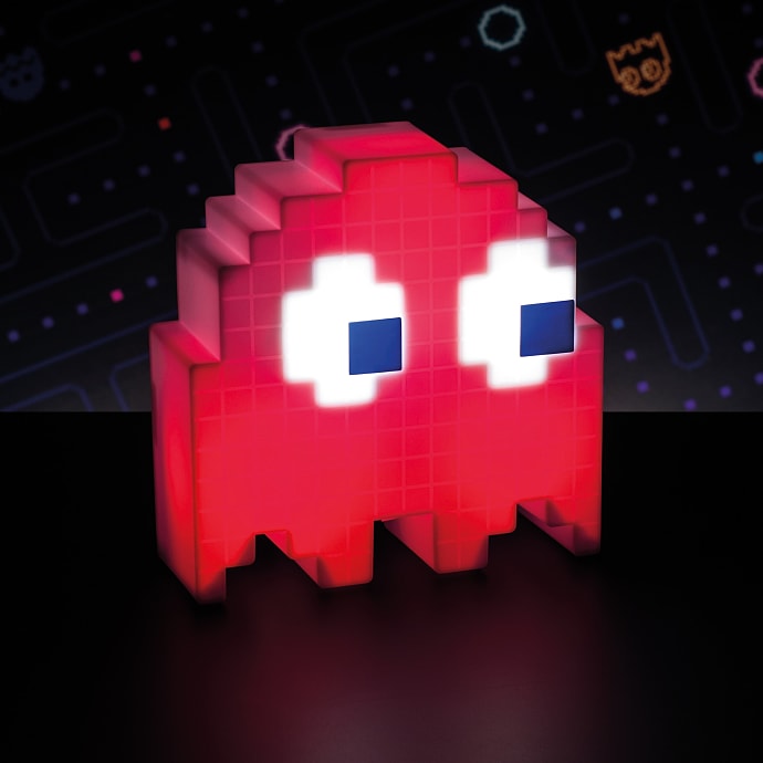 PAC MAN spøgelseslampe - multifarvet
