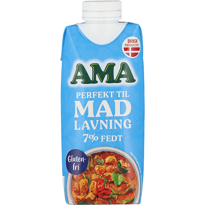 AMA madlavning 7% fedt