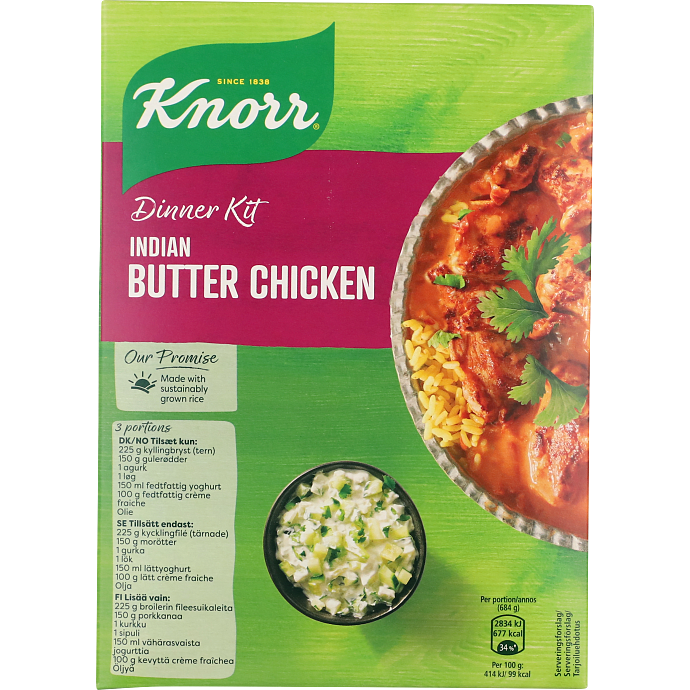 Butter Chicken dinner kit