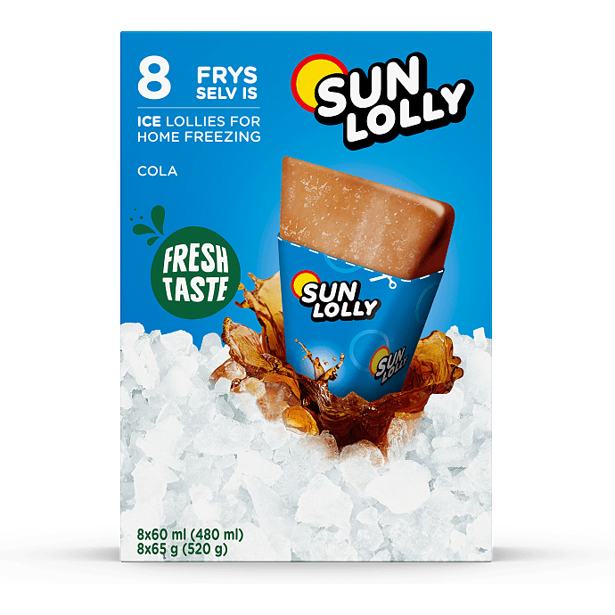 Frys-selv-is m. colasmag