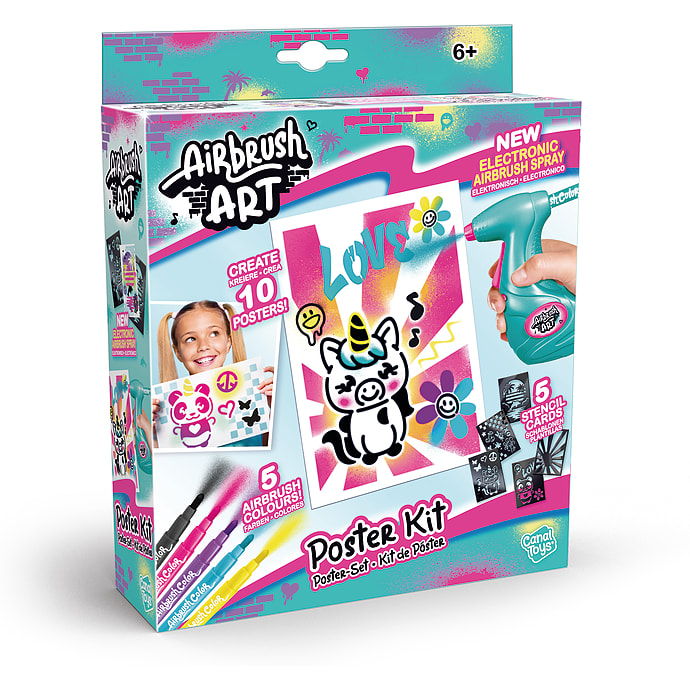 Airbrush Art miniposter sæt