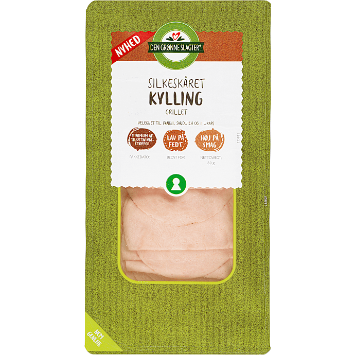 Kyllingebryst i skiver