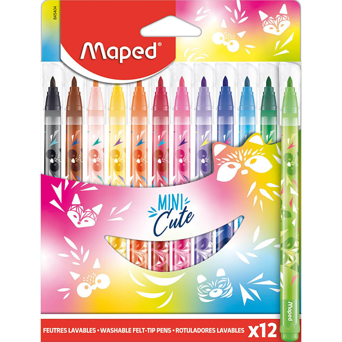 Maped Mini Cute tusser 12 stk.
