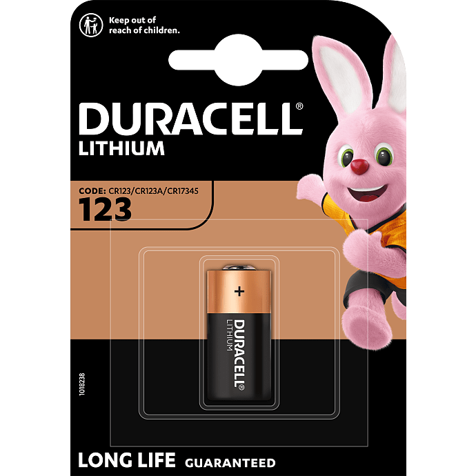 Duracell 123 batterier