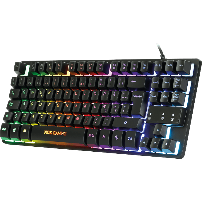 Nox Labyrinth gaming tastatur - LED Light
