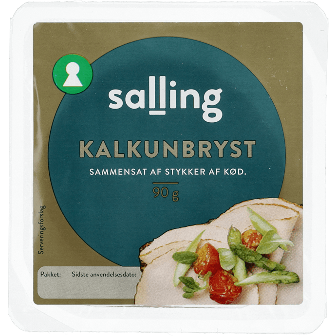 Stegt kalkunbryst