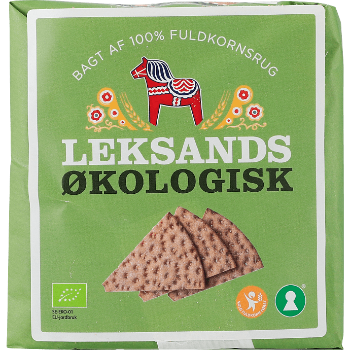 Fuldkornsknækbrød øko