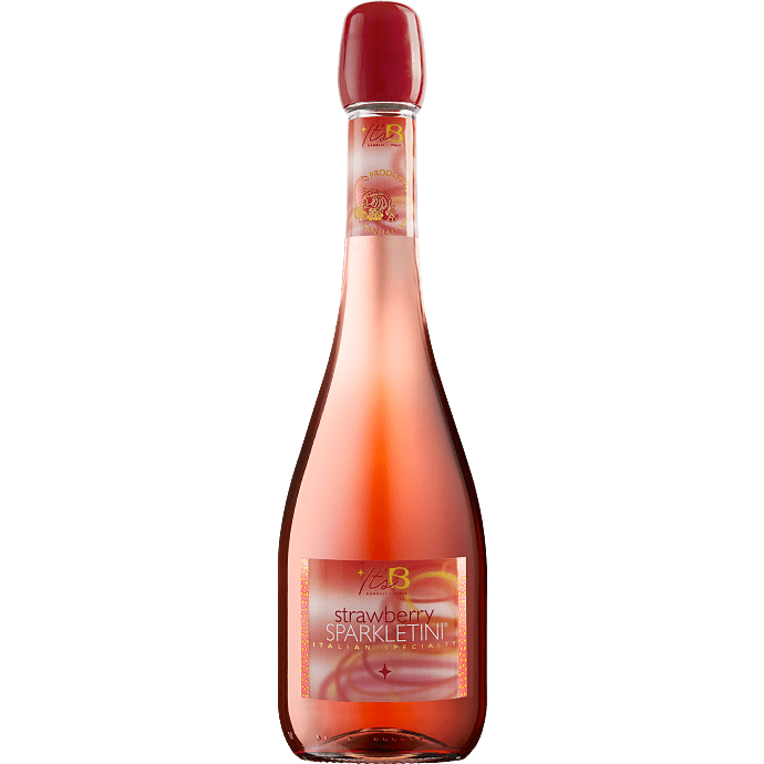 Strawberry Sparkletini