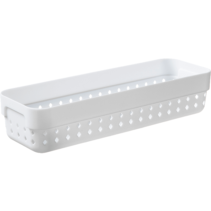 Seoul Organizer kurv m. genanvendeligt plast - hvid (M)