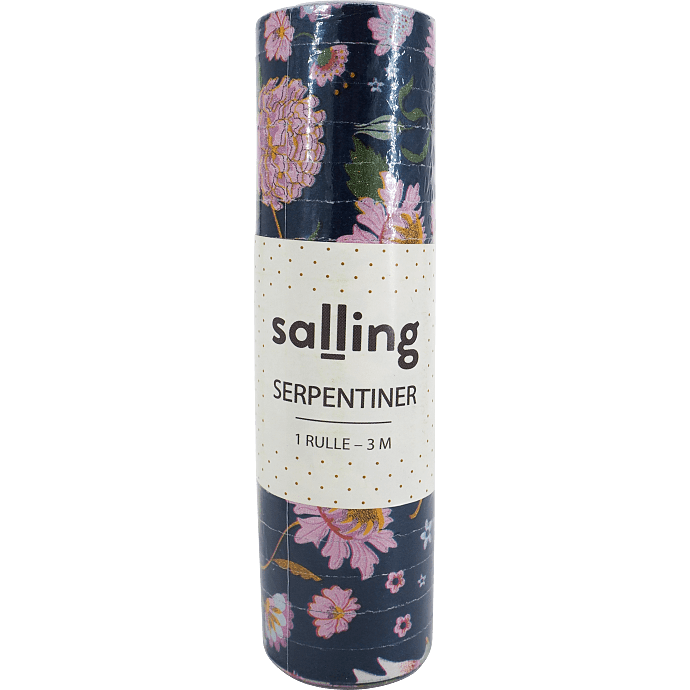 Salling serpentiner L: 3 meter - Blomster