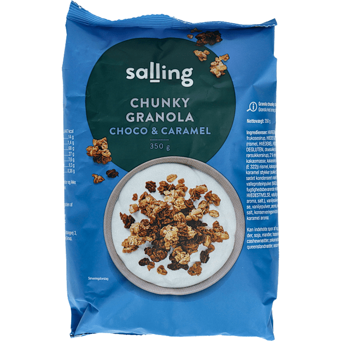 Salling chunky granola choko & karamel