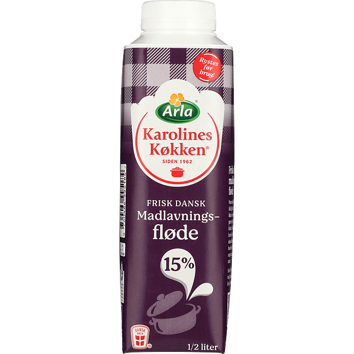 Madlavningsfløde 15% fedt