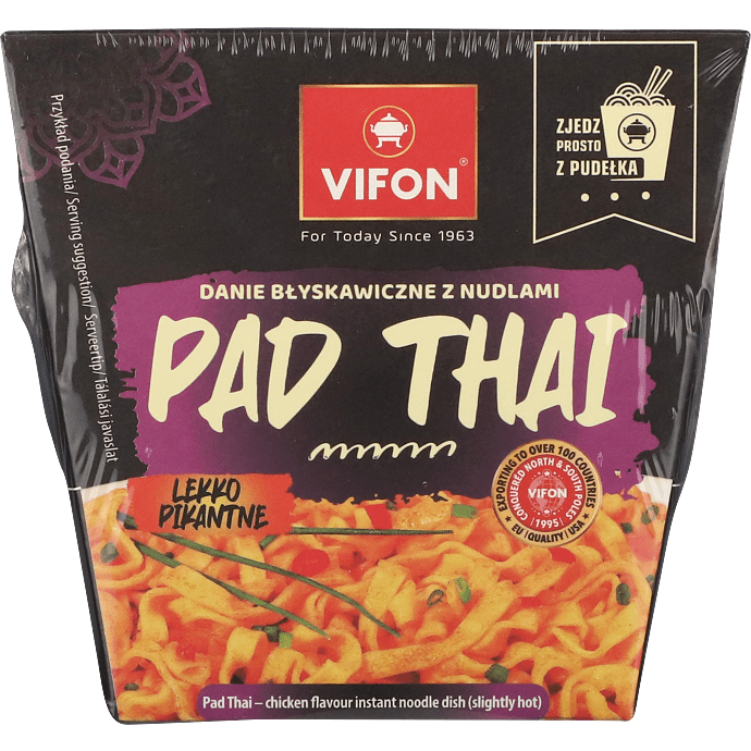 Instant nudler m. pad thai