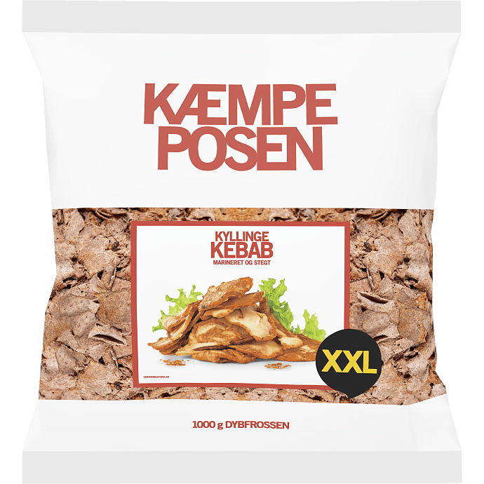Kebab af kylling