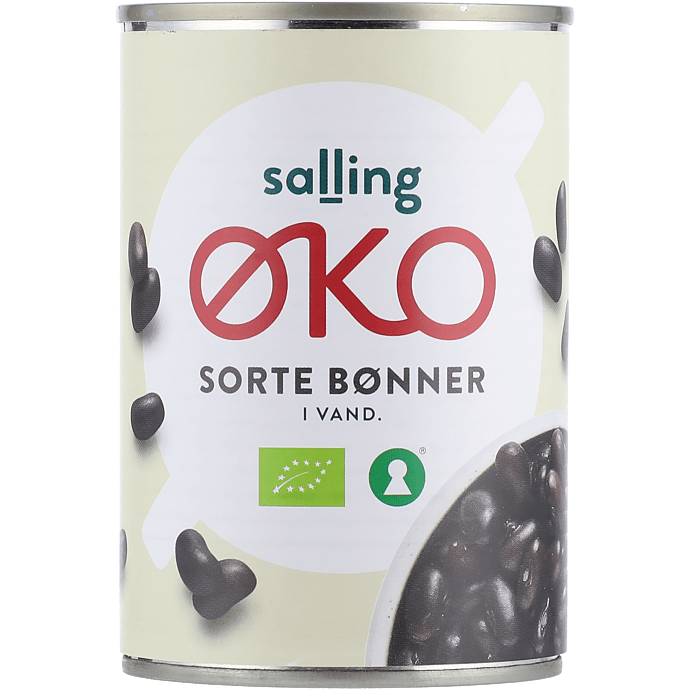 Sorte bønner øko