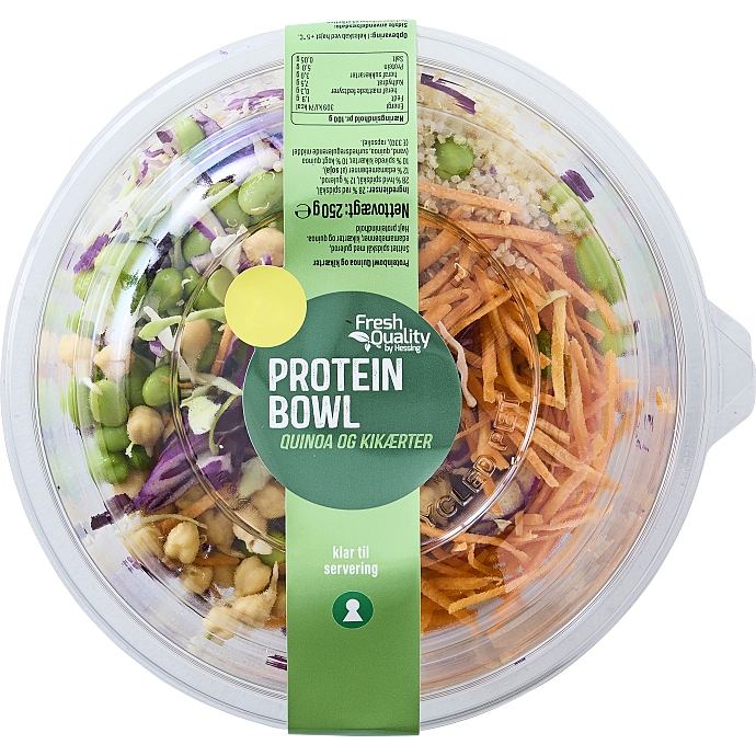 Proteinbowl m. quinoa og kikærter
