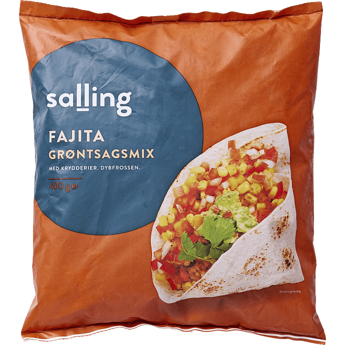 Fajita grøntsagsblanding
