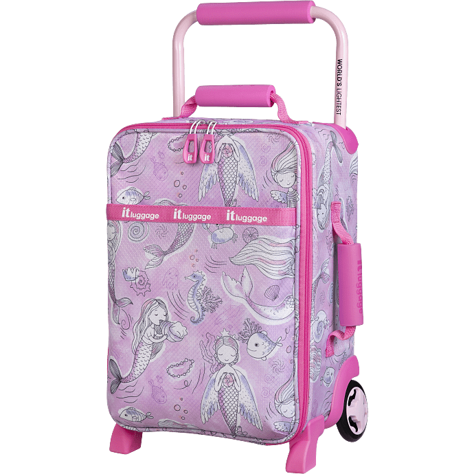 WLC børnetrolley 2 hjul 43,5 cm med havfruemønster