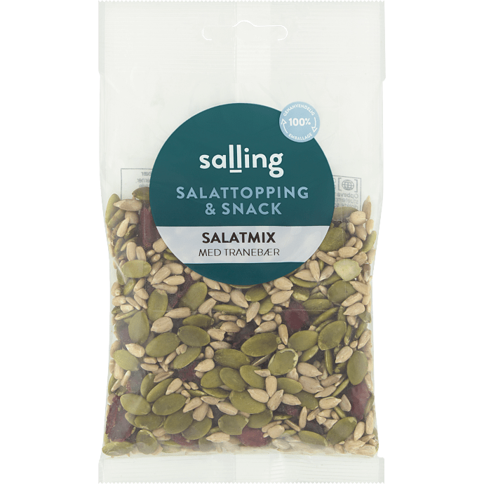 Salattopping m. tranebær