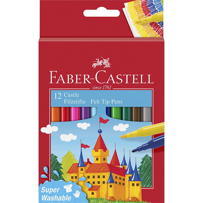 Faber-Castell tusser 12-pak