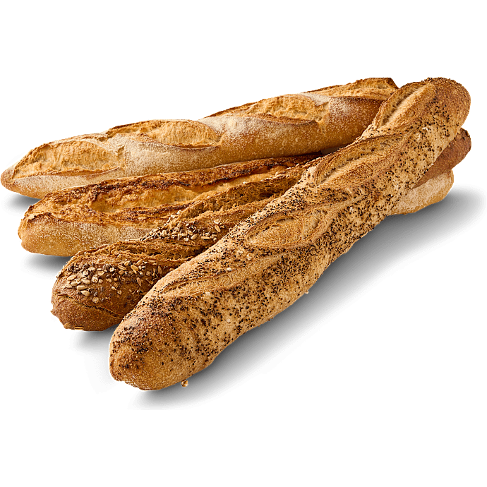Surdejsbaguette m. durumhvedemel
