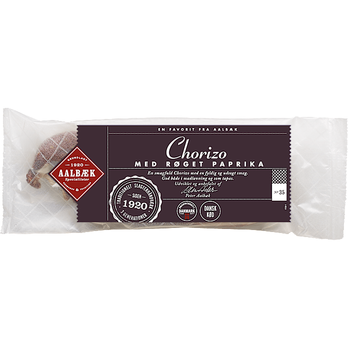 Chorizo m. røget paprika
