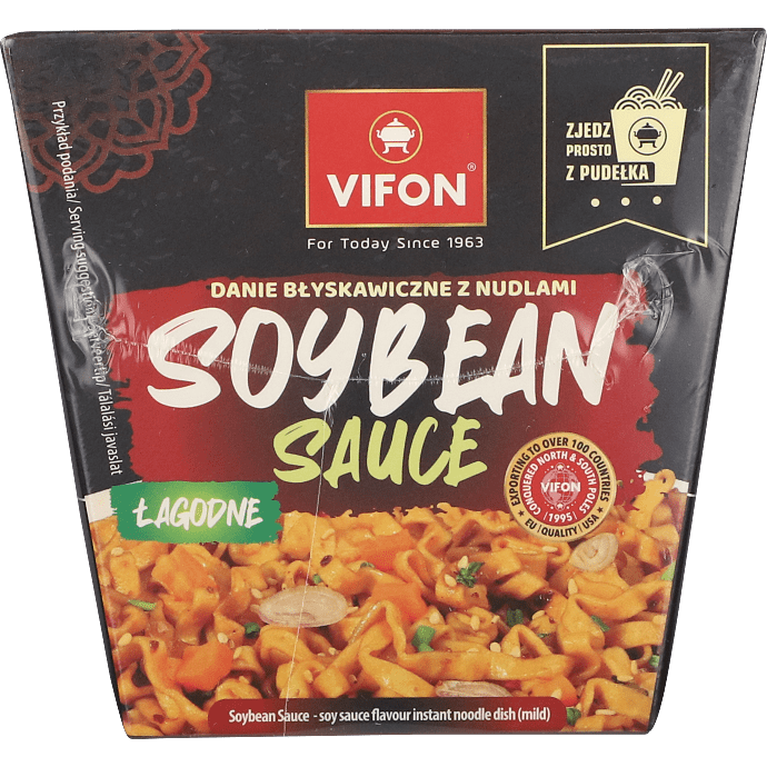 Instant nudler m. sojasauce smag