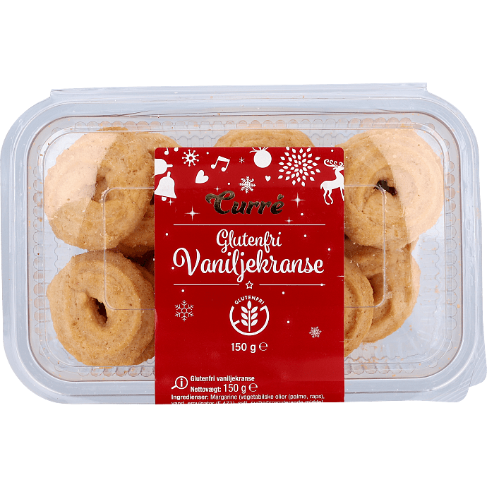 Vaniljekranse glutenfri