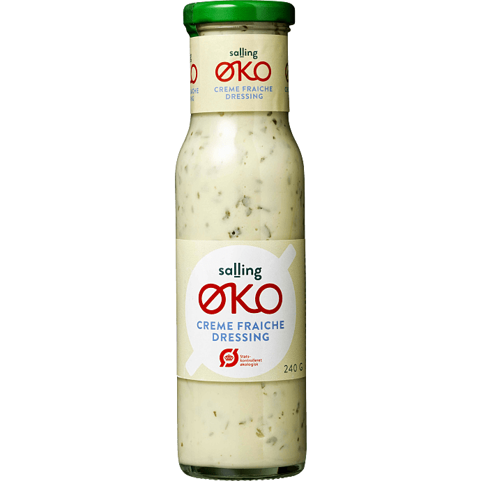 Creme fraiche dressing m. purløg