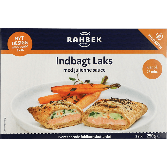 Indbagt laks m. fuldkorn