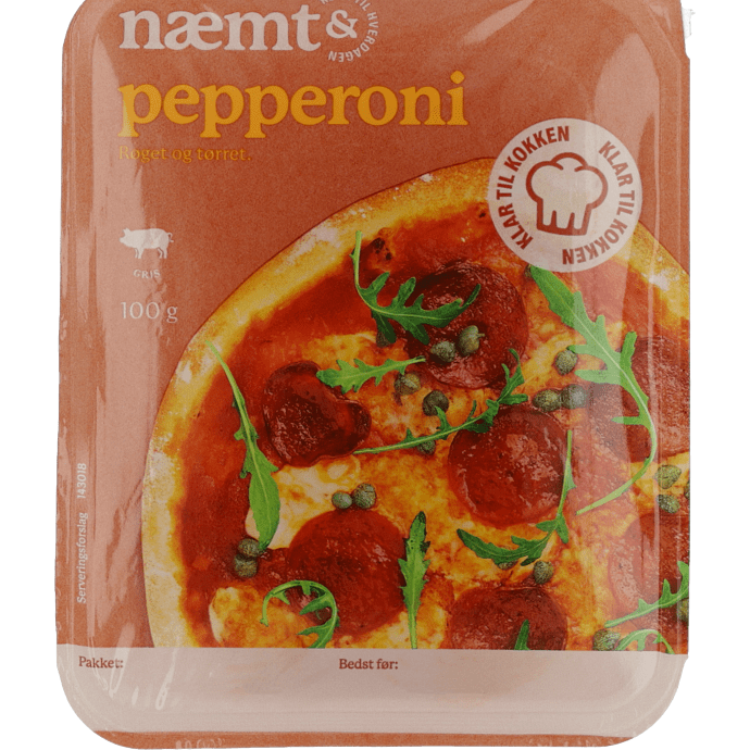 Pepperoni i skiver