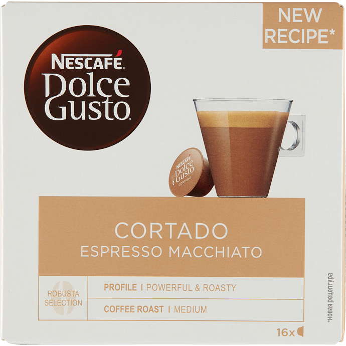 Cortado Espresso Macchiato kaffekapsler