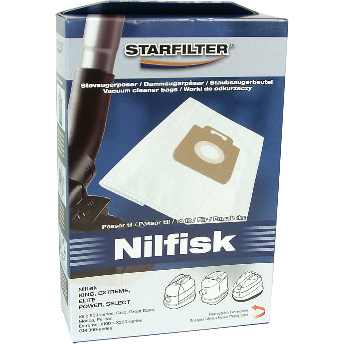 Støvsugeposer til Nilfisk