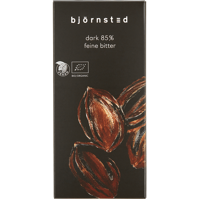 Mørk chokolade 85% kakao øko