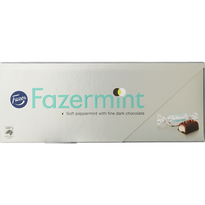 Chokolade m. pebermyntefyld