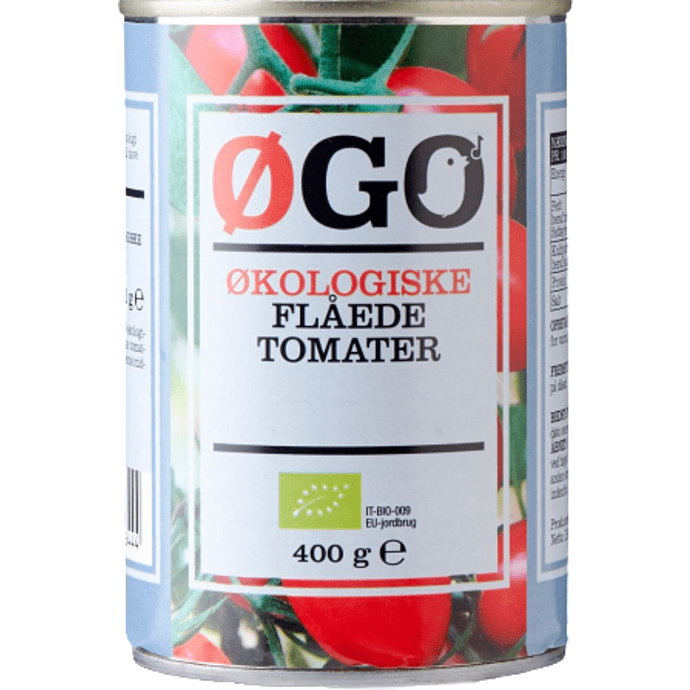 Flåede tomater øko