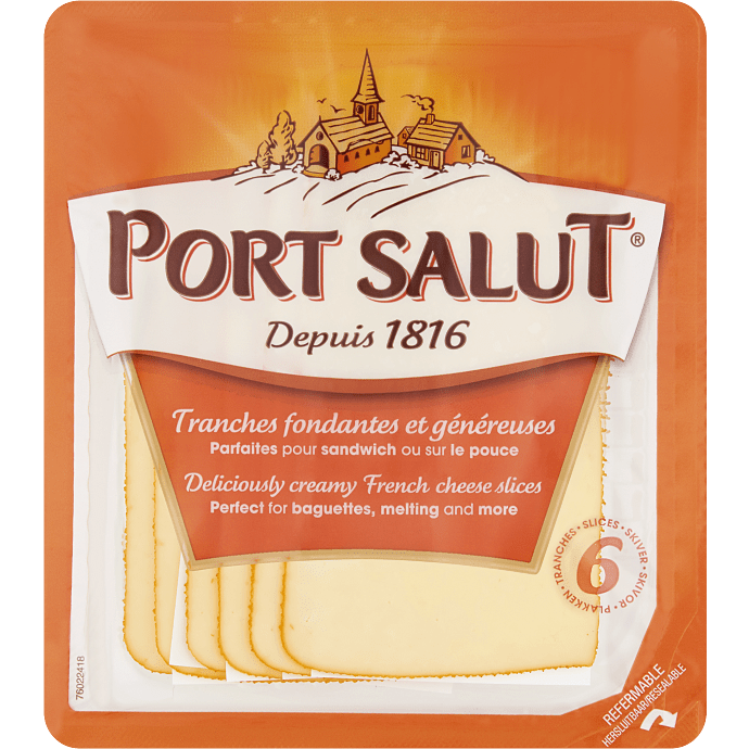 Port Salut ost i skiver 50+