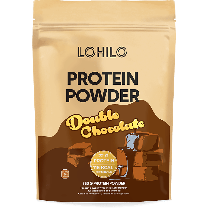 Proteinpulver m. chokoladesmag