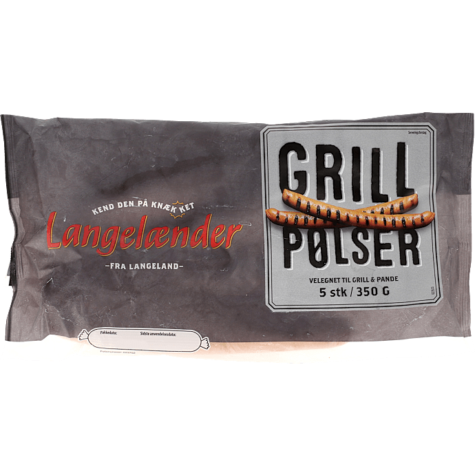 Grillpølser 80% kød