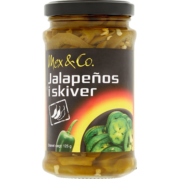 Jalapeños i skiver