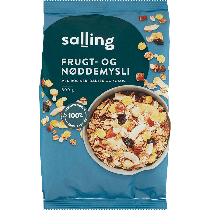 Mysli m. rosin, dadler og kokos
