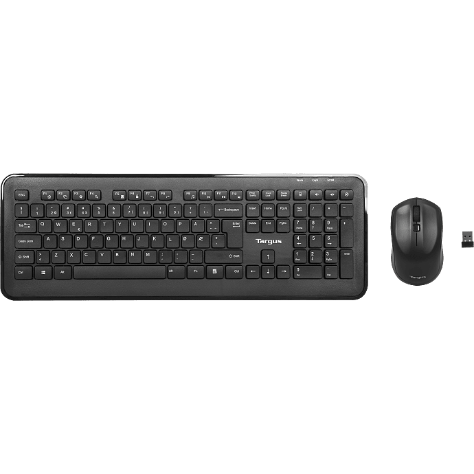 Targus trådløst keyboard og mus
