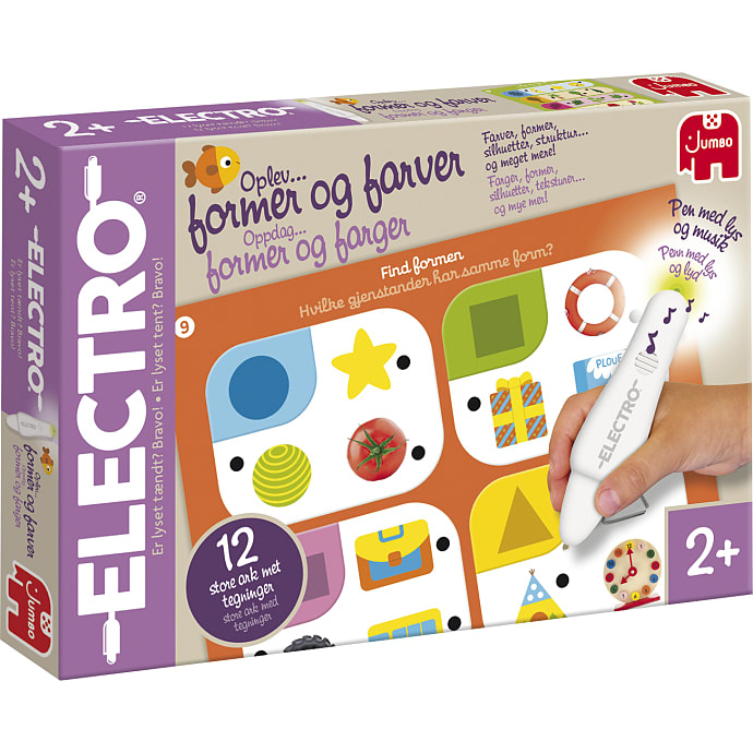 Electro former og farver