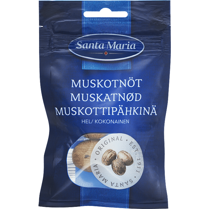 Hele muskatnødder
