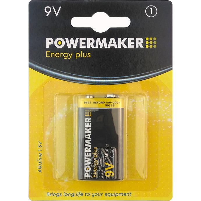 Powermaker 9V batteri