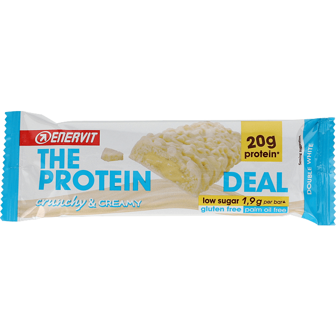 Energibar m. hvid chokolade og knas